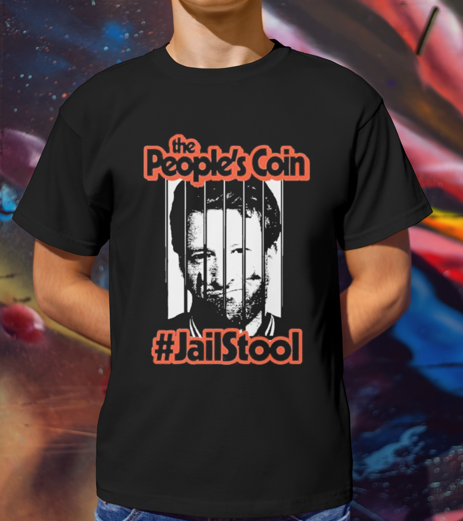 Dave Portnoy The People’s Coin Jail Stool T-Shirt