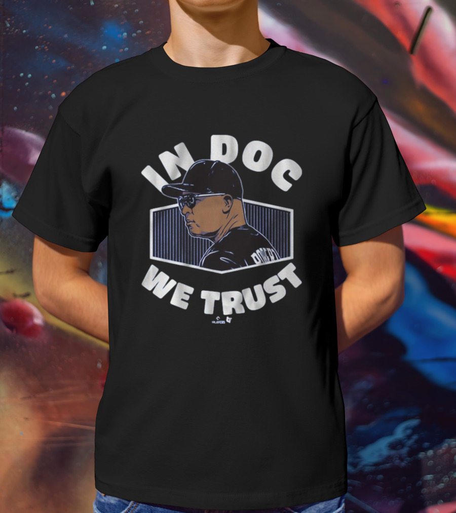Dave Roberts In Doc We Trust Los Angeles Dodgers MLB Baseball Painting T-Shirt