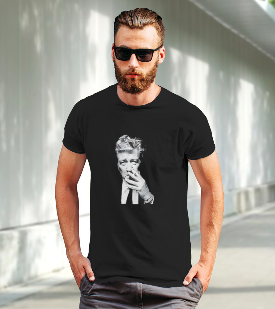 David Lynch Smoking T-Shirt