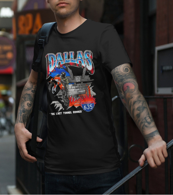 Dallas Ghost Racing The Last Tunnel Runner T-Shirt
