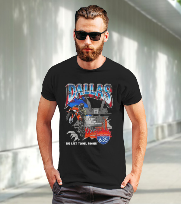 Dallas Ghost Racing The Last Tunnel Runner T-Shirt