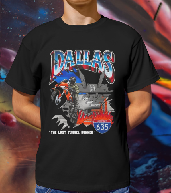 Dallas Ghost Racing The Last Tunnel Runner T-Shirt