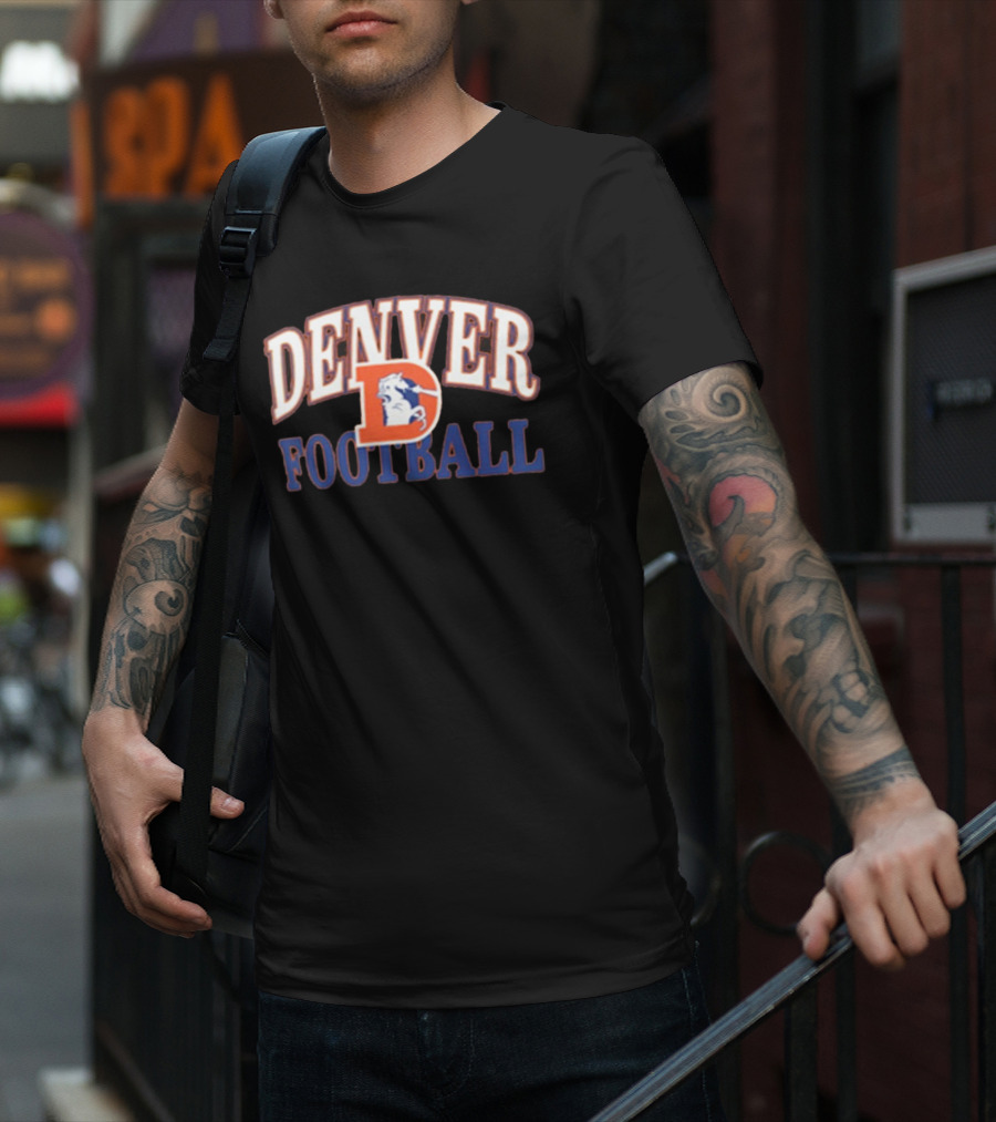Denver Broncos Football Vintage T-Shirt