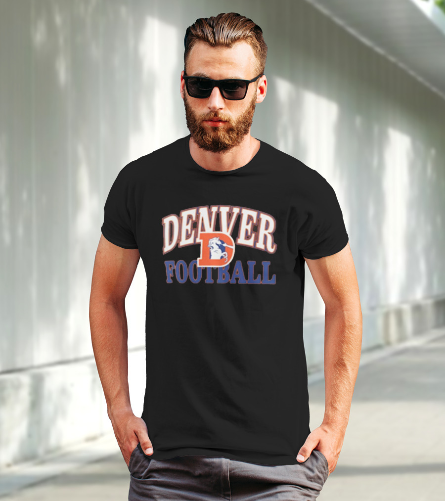 Denver Broncos Football Vintage T-Shirt
