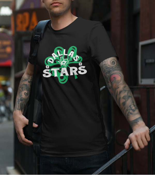 Dallas Hockey St. Patrick’s Day Richmond Shamrock T-Shirt