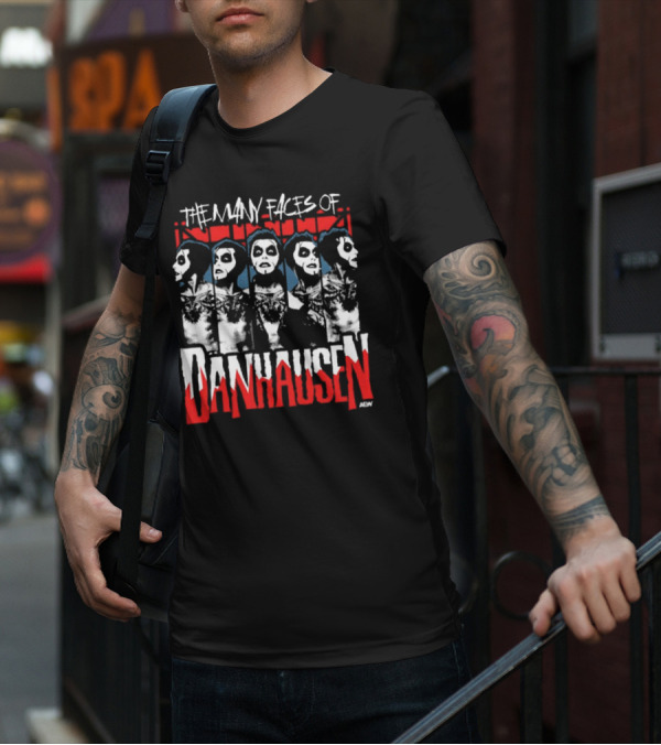 Danhausen – The Many Faces Of Danhausen T-Shirt