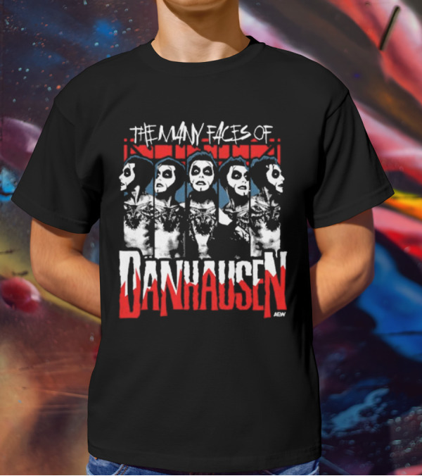 Danhausen – The Many Faces Of Danhausen T-Shirt