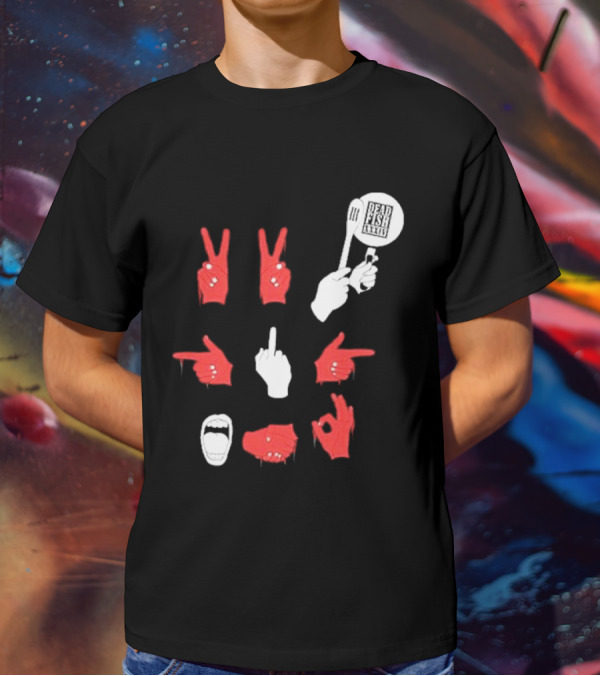 Dead Fish Moletom Careca Sangue Nas Maos 2025 T-Shirt