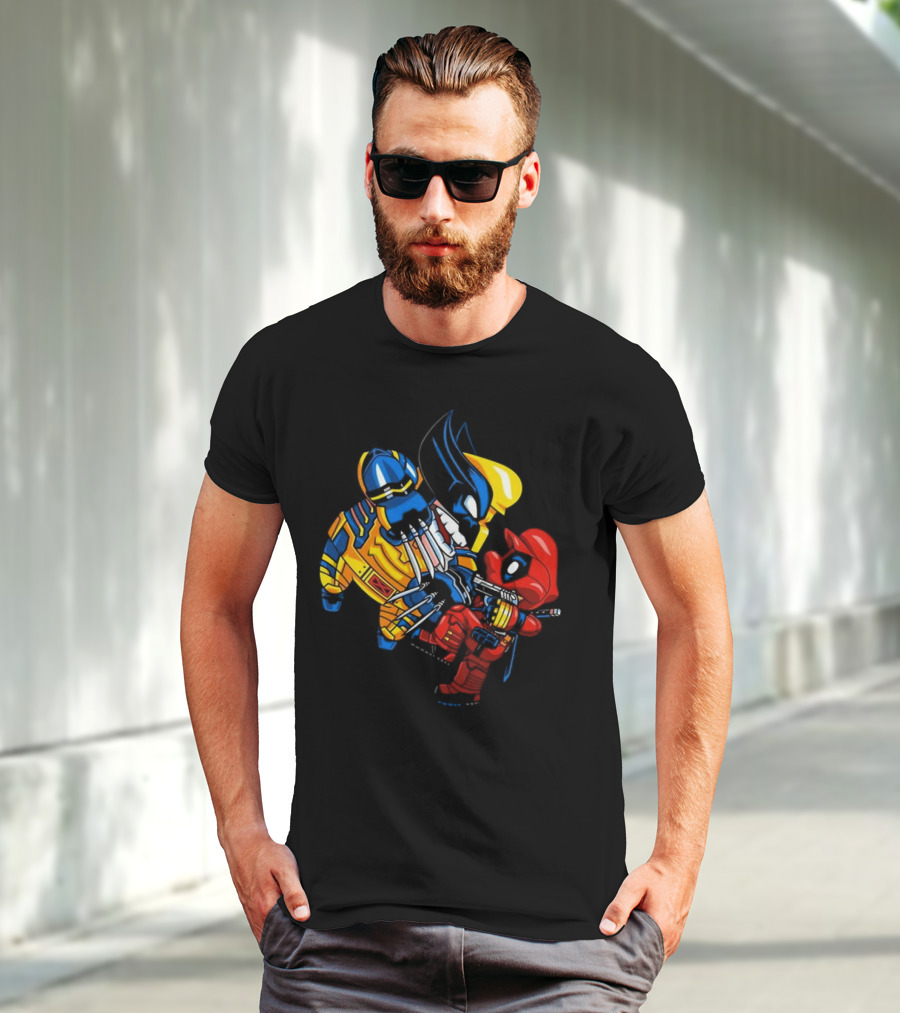 Deadplumber And Warverine Mashup Battle T-Shirt