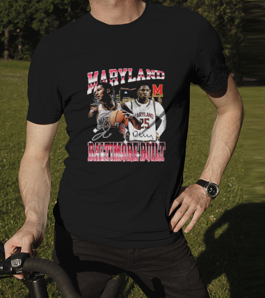 Derik Queen And Julian Reese Baltimore Built T-Shirt