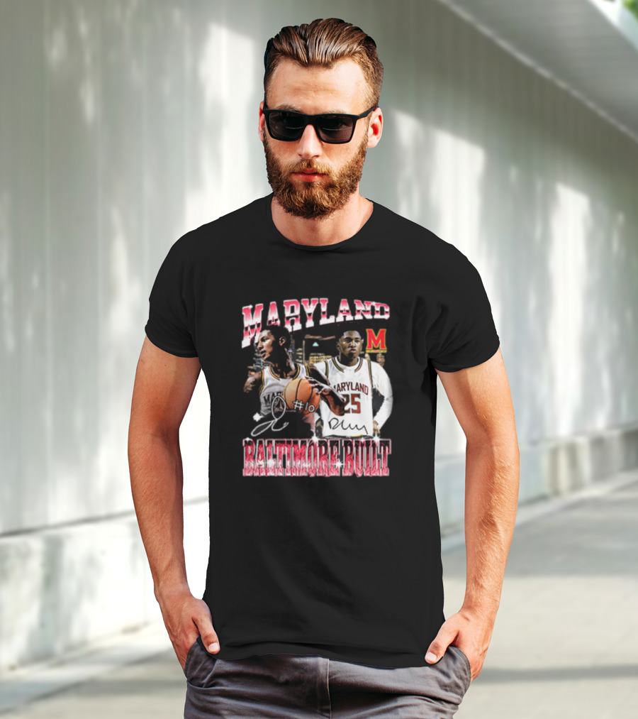 Derik Queen And Julian Reese Baltimore Built T-Shirt