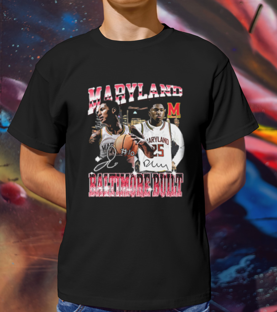 Derik Queen And Julian Reese Baltimore Built T-Shirt