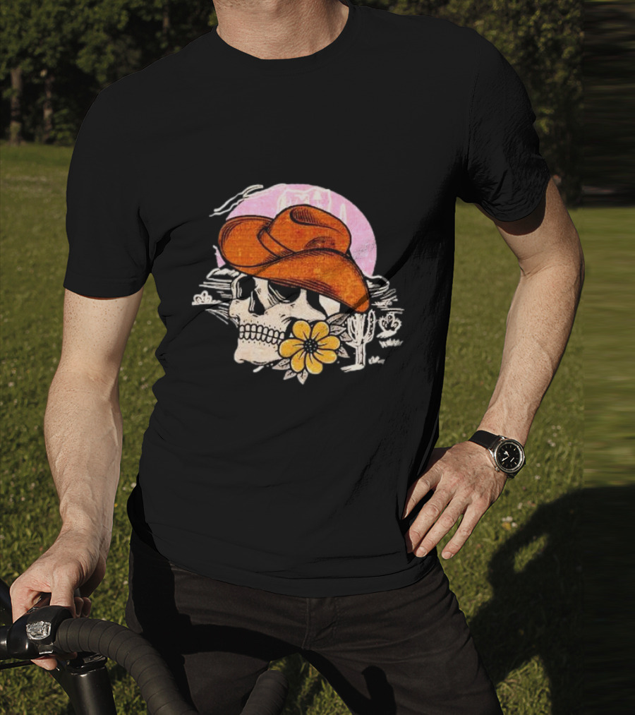 Desert Skeleton Western T-Shirt