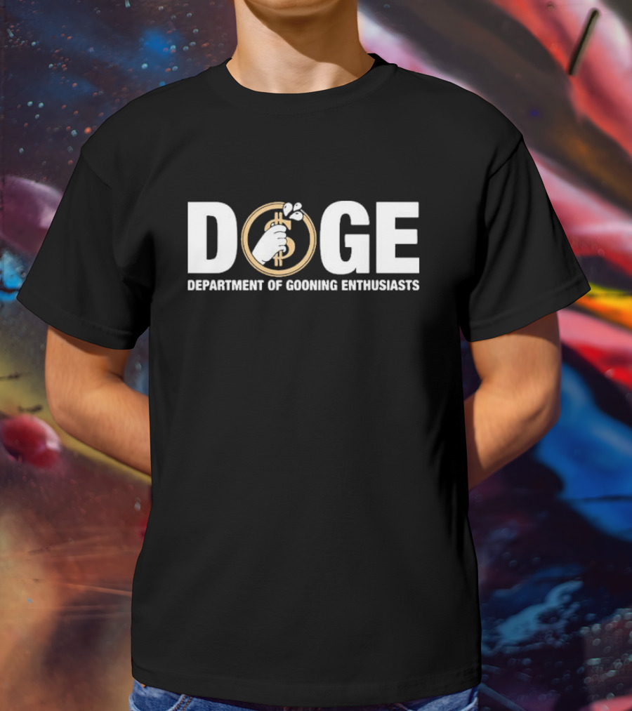 Doge Department Of Gooning Enthusiasts T-Shirt