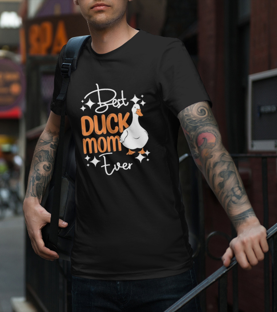 Duck Mother Best Pet Pekin Duck Mom Ever T-Shirt
