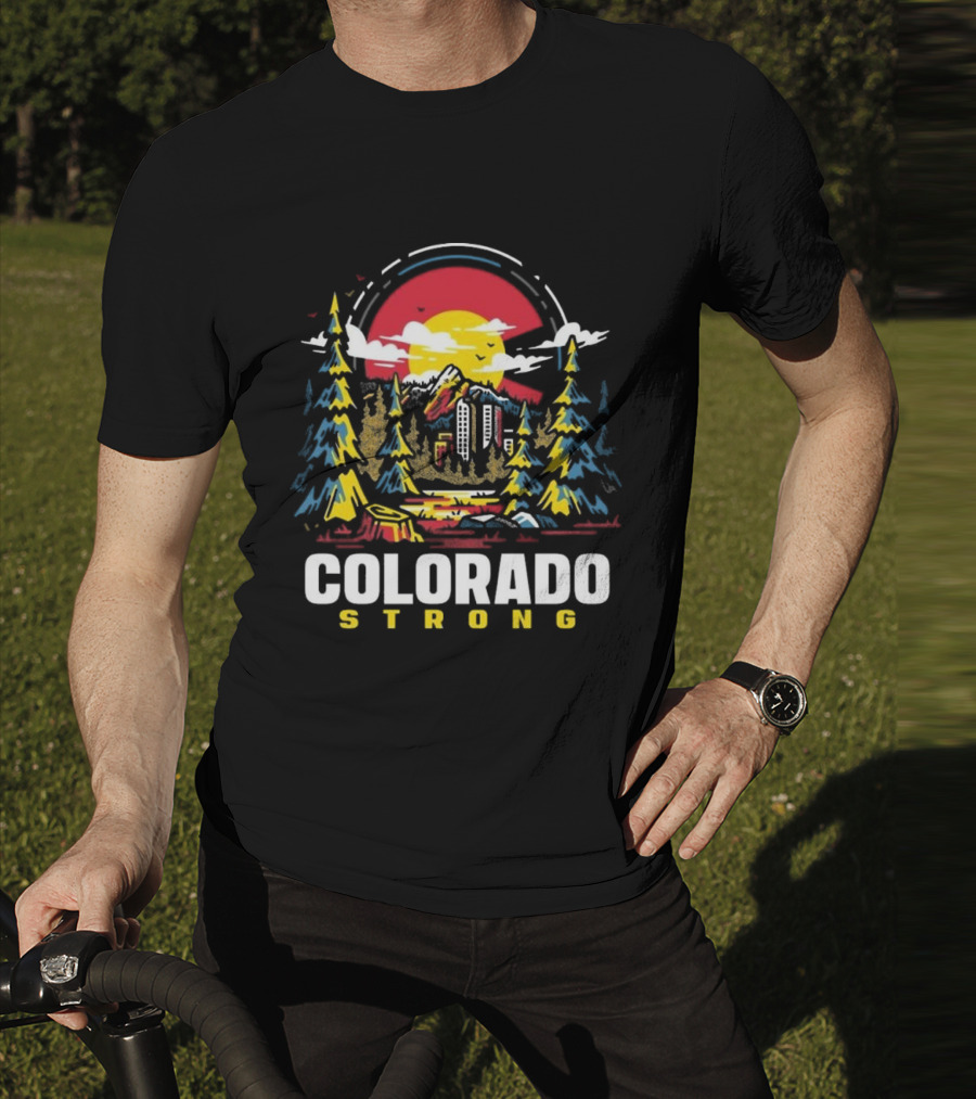 Dude Dad Colorado Strong T-Shirt