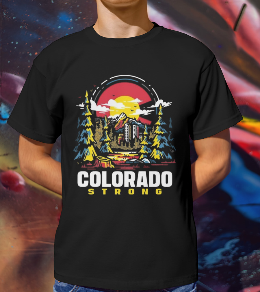 Dude Dad Colorado Strong T-Shirt