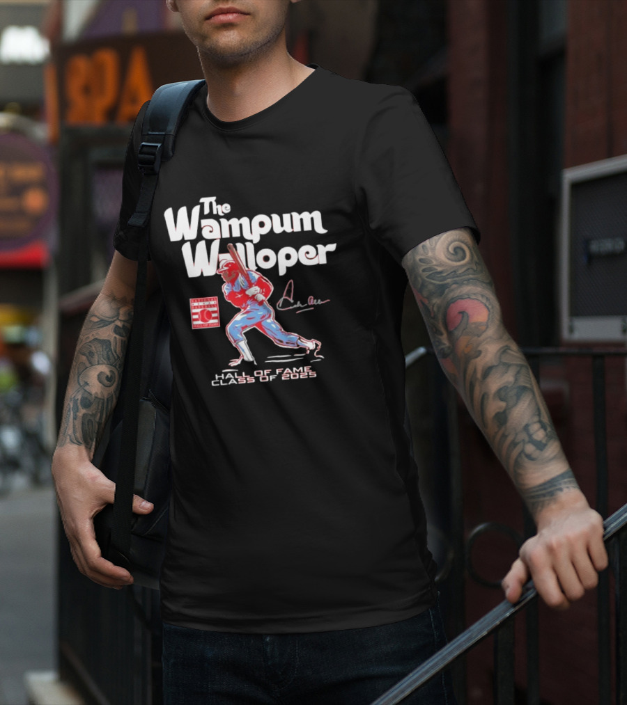 Dick Allen The Wampum Walloper Hall Of Fame Class Of 2025 T-Shirt