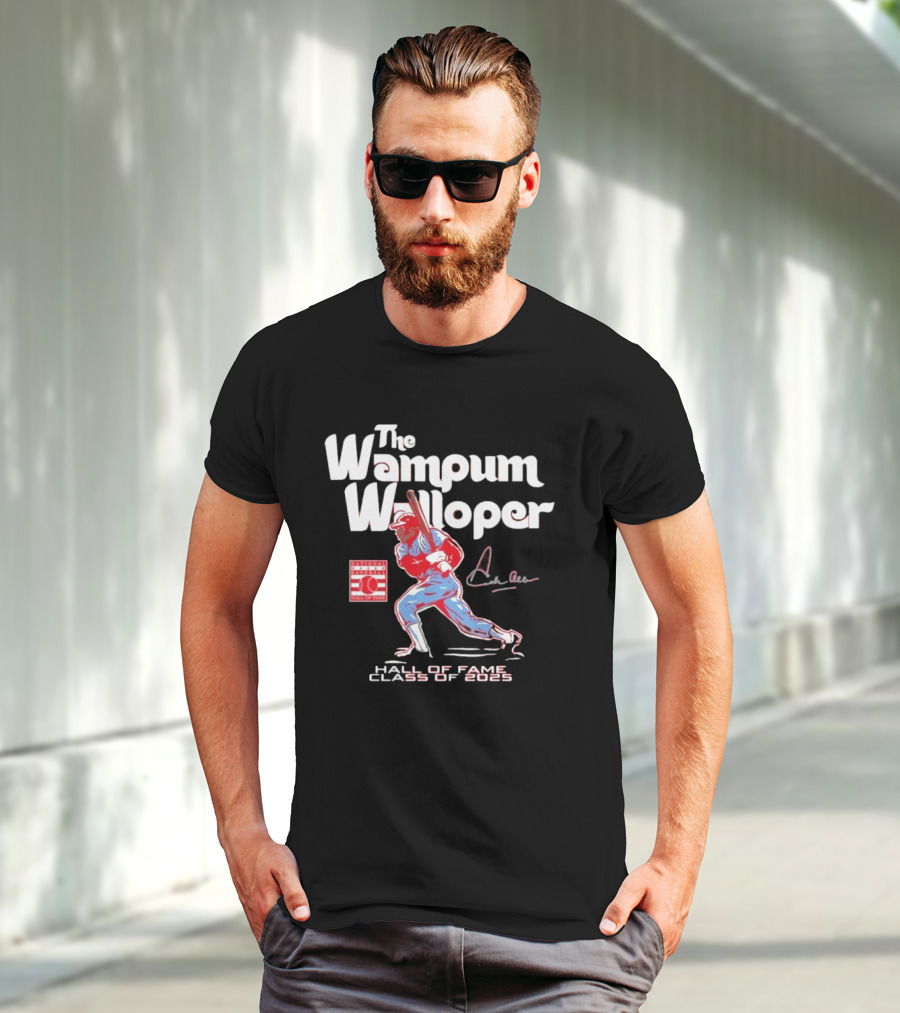 Dick Allen The Wampum Walloper Hall Of Fame Class Of 2025 T-Shirt