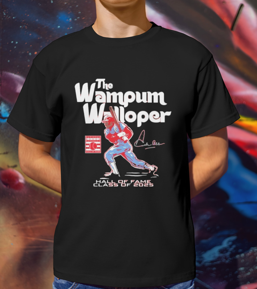 Dick Allen The Wampum Walloper Hall Of Fame Class Of 2025 T-Shirt