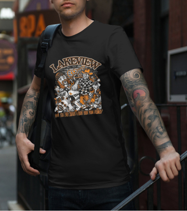 Down Right Lakeview Bar Fight T-Shirt