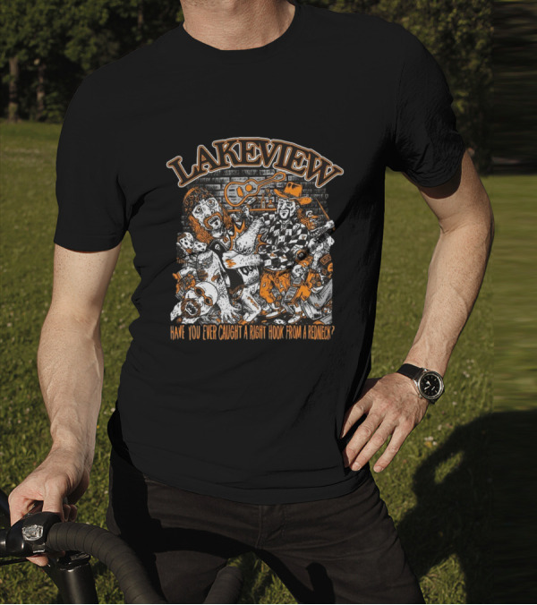 Down Right Lakeview Bar Fight T-Shirt