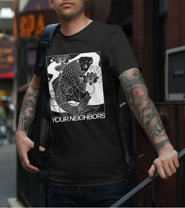 Down Right Your Neighbors Koi T-Shirt