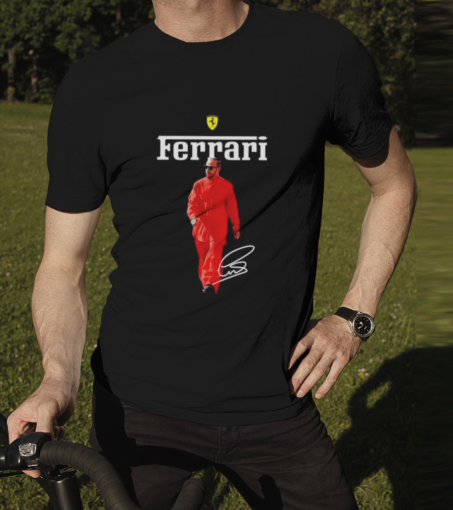 Ferrari Lewis Hamilton Signature T-Shirt
