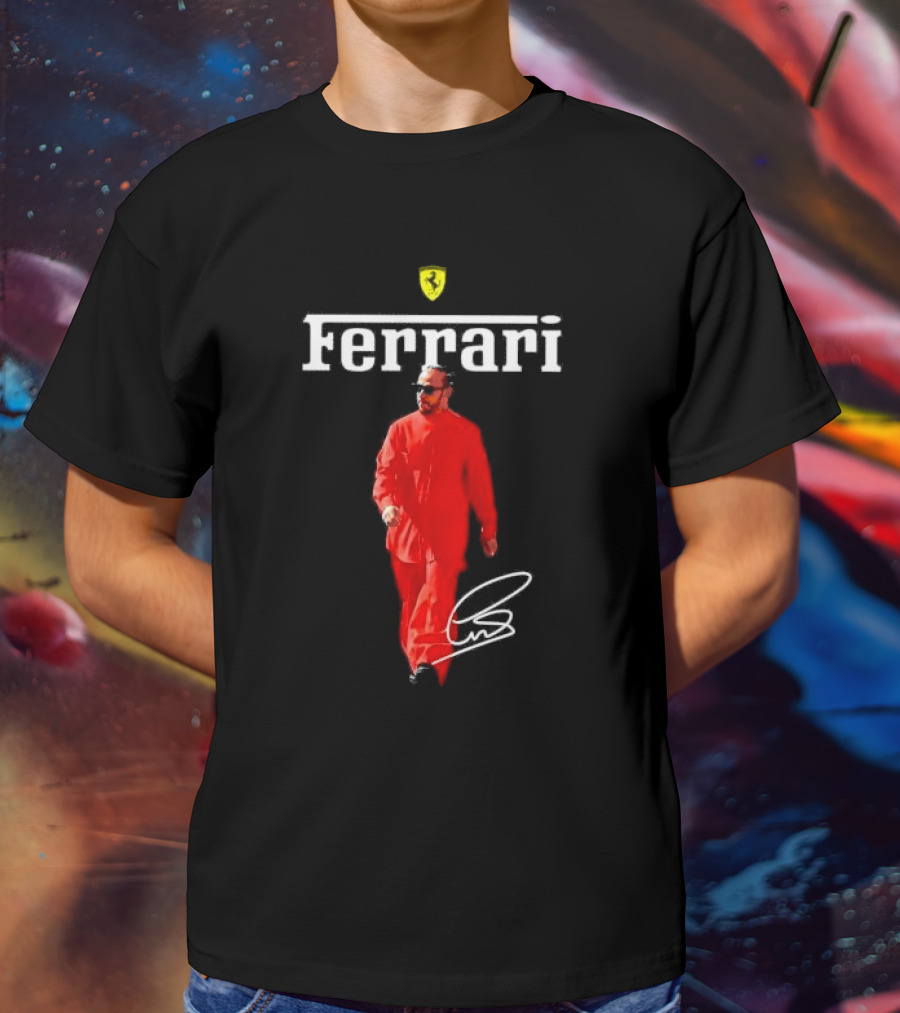 Ferrari Lewis Hamilton Signature T-Shirt