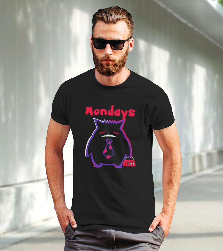 Even Gengar Hates Mondays T-Shirt