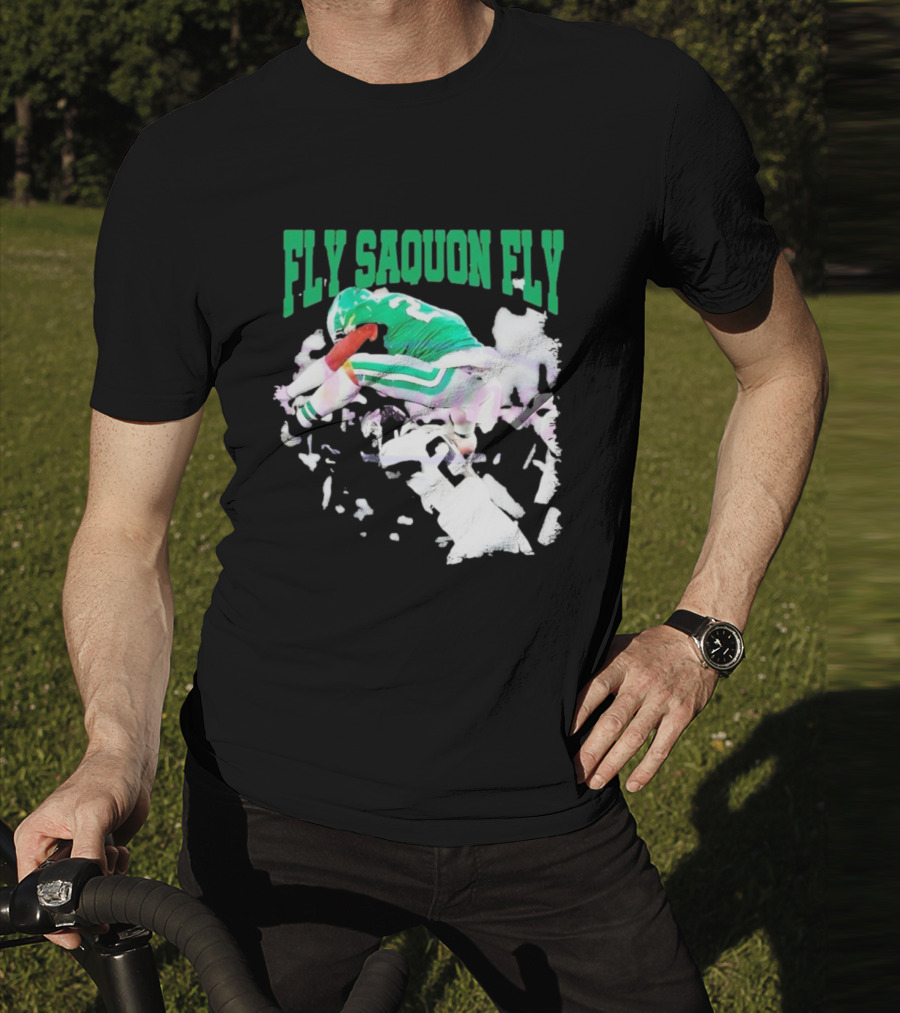 Fly Squon Fly Philadelphia Football Player T-Shirt