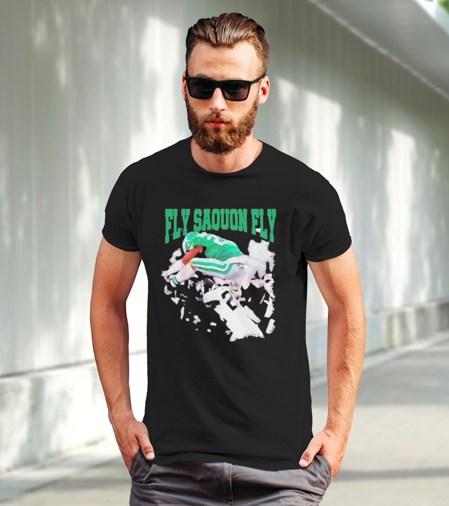 Fly Squon Fly Philadelphia Football Player T-Shirt