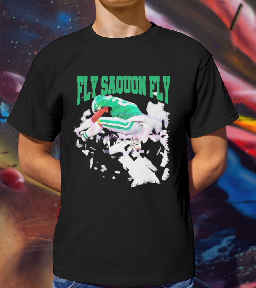 Fly Squon Fly Philadelphia Football Player T-Shirt