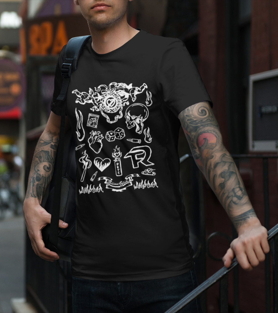 Fuerza Regida Love Sketch New T-Shirt