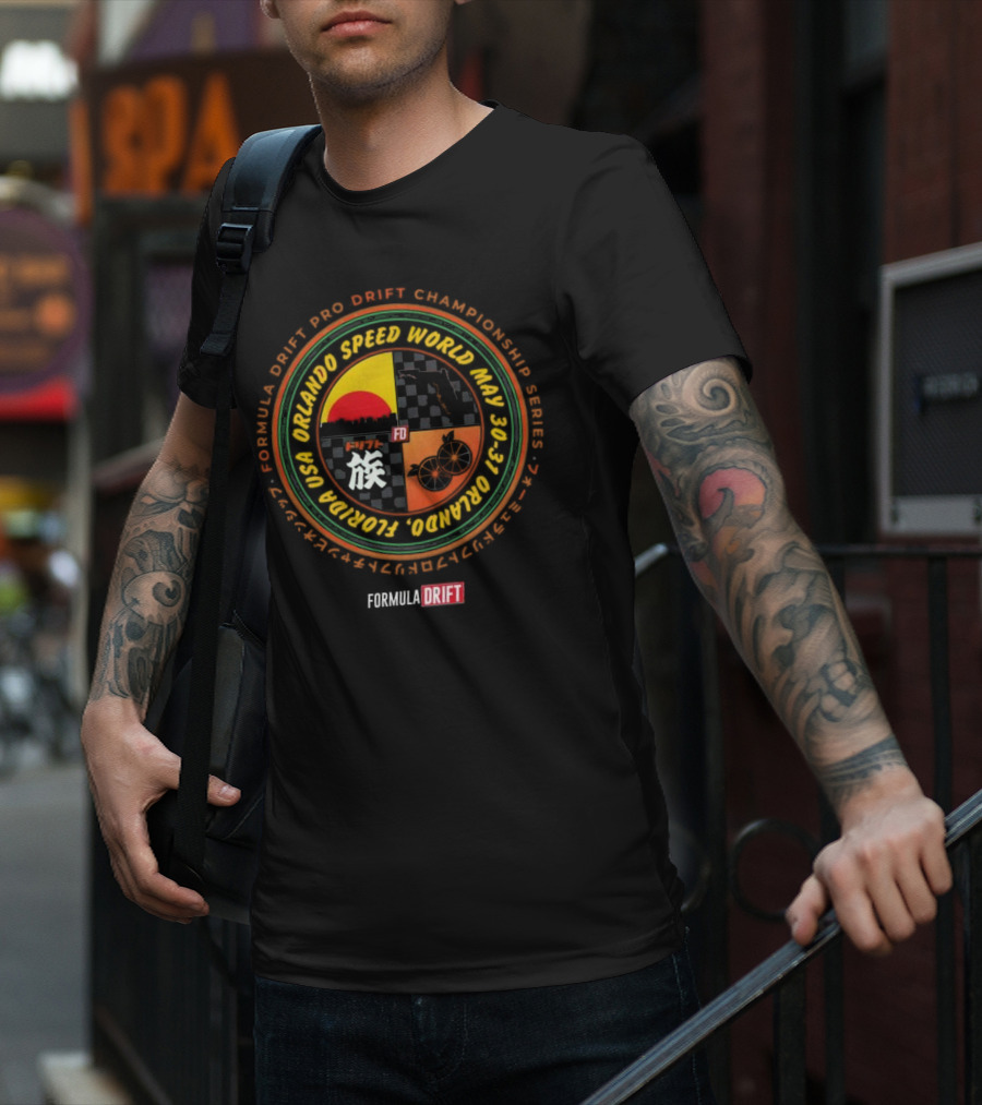 Formula Drift 2025 Scorched Round 3 – Orlando T-Shirt