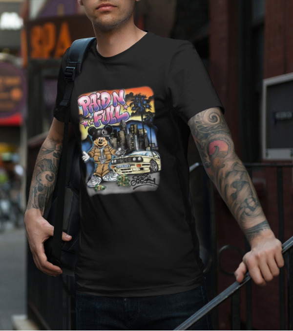 Geezyworld Official Paid N Full T-Shirt