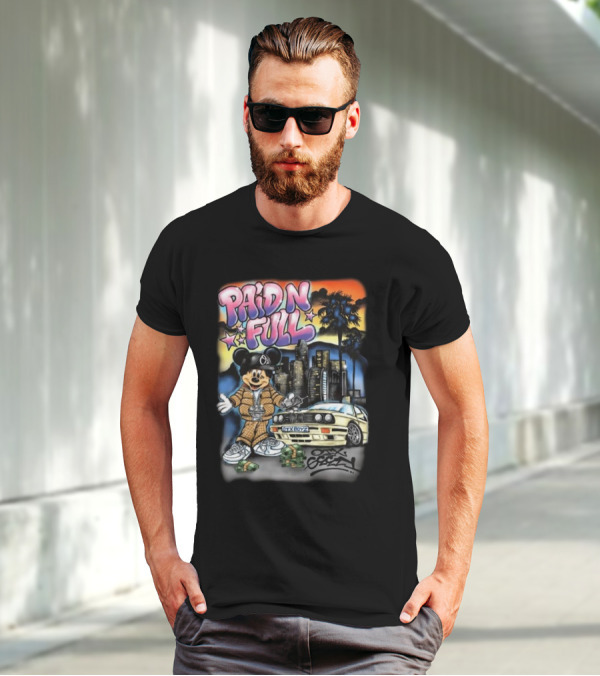 Geezyworld Official Paid N Full T-Shirt
