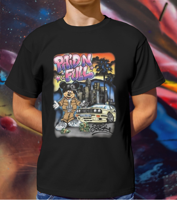 Geezyworld Official Paid N Full T-Shirt