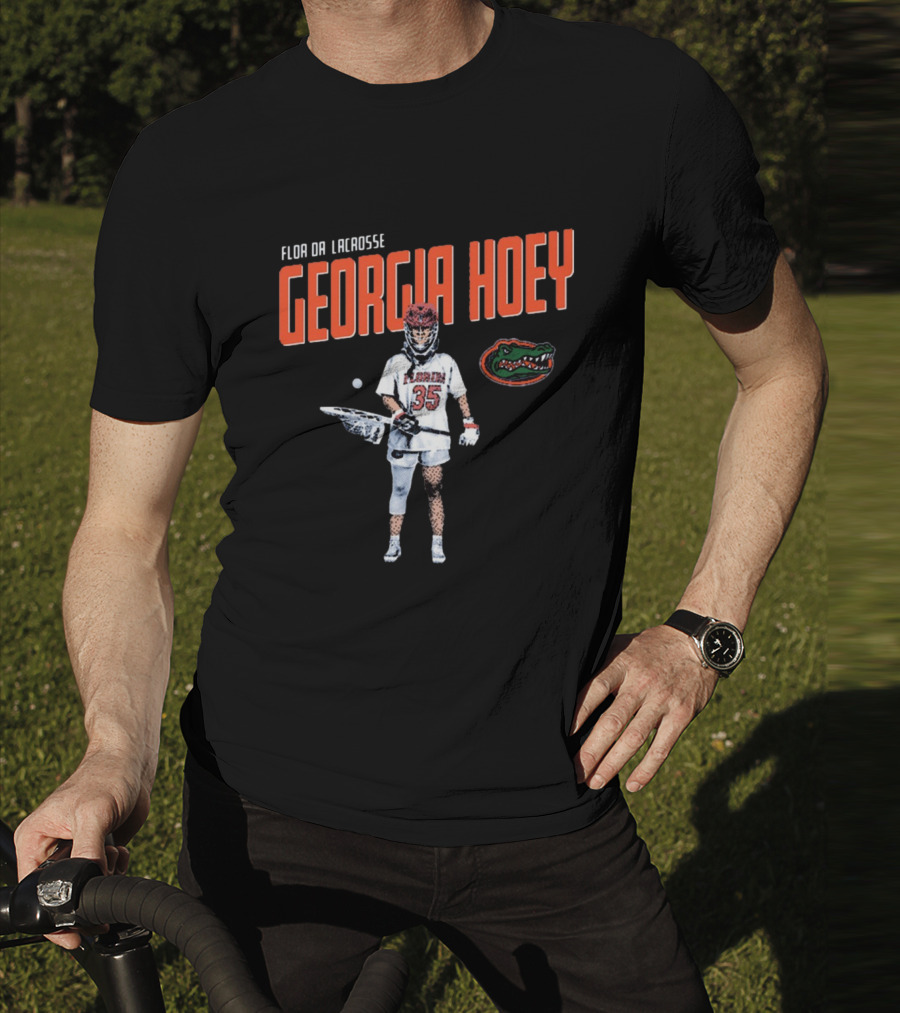 Georgia Hoey Florida Gators Lacrosse NCAA Division I Cartoon 2025 T-Shirt