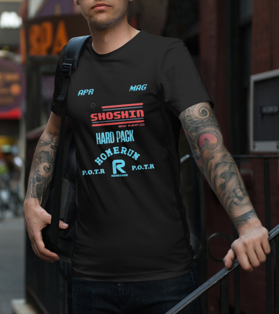 Hoshin Blisters Minor Planet Hard Pack Homerun Apr Mag T-Shirt