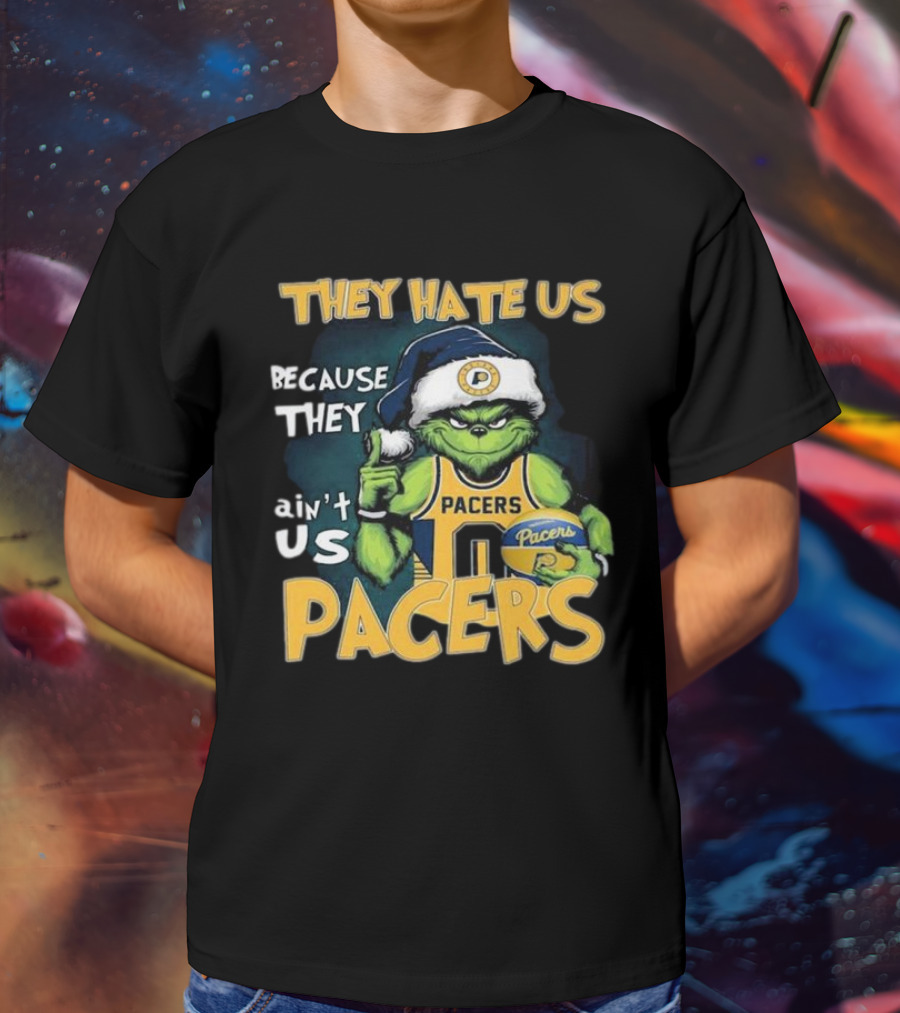 Grinch They Hate Us Because They Ain’t Us Packers T-Shirt