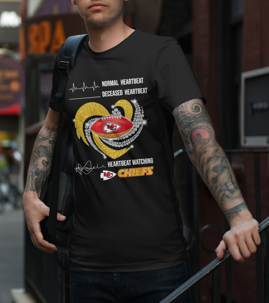 Heartbeat Ing Kansas City Chiefs 2025 T-Shirt