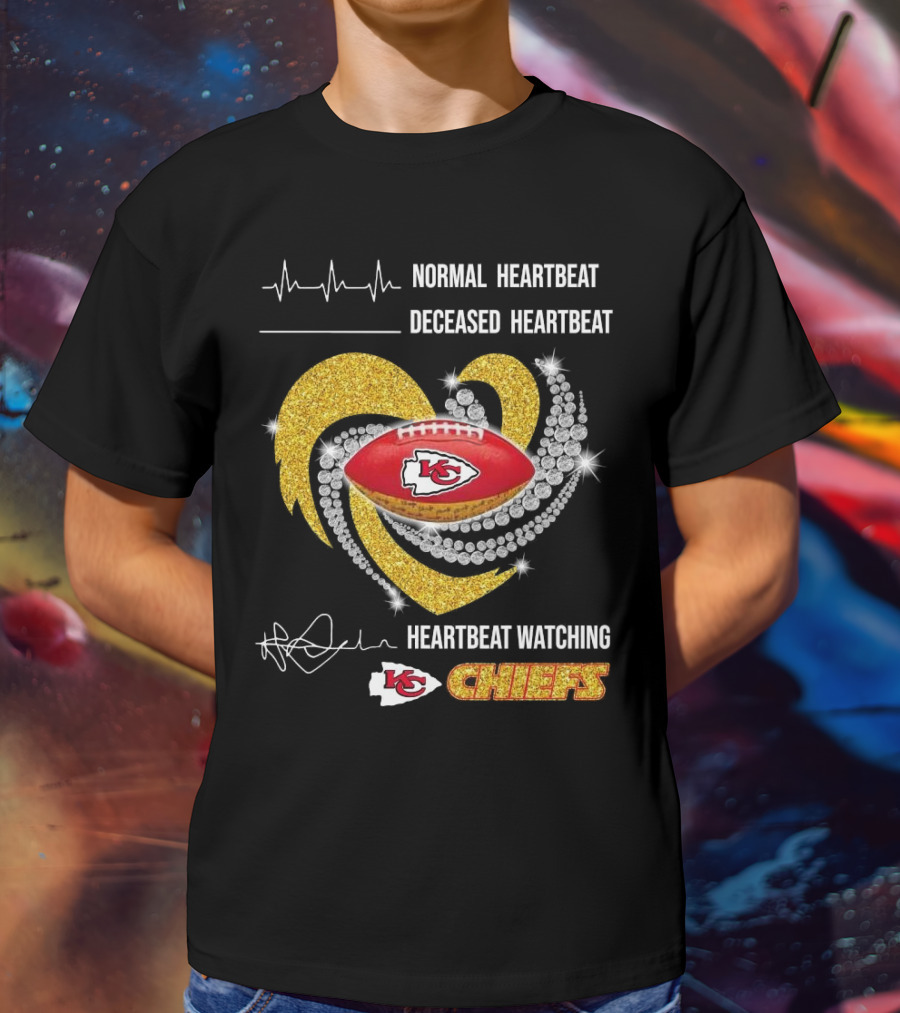 Heartbeat Ing Kansas City Chiefs 2025 T-Shirt