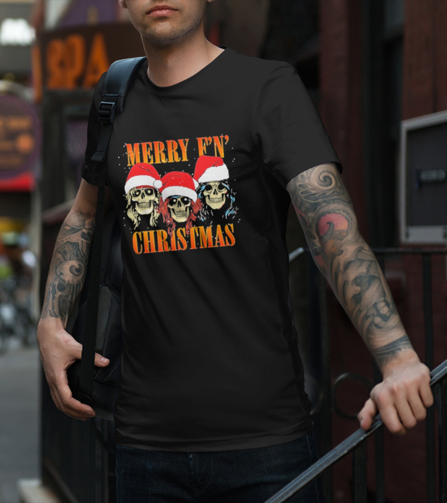 Guns N’ Roses Merry F’N’ Christmas T-Shirt