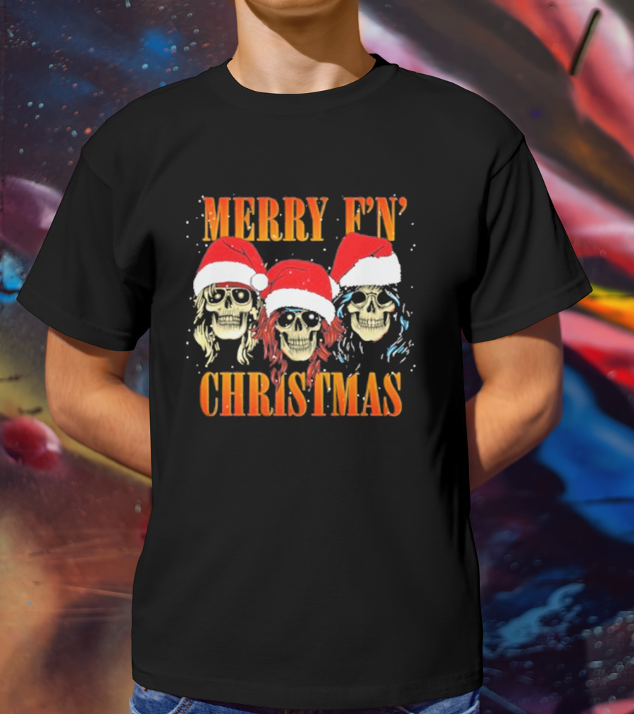 Guns N’ Roses Merry F’N’ Christmas T-Shirt