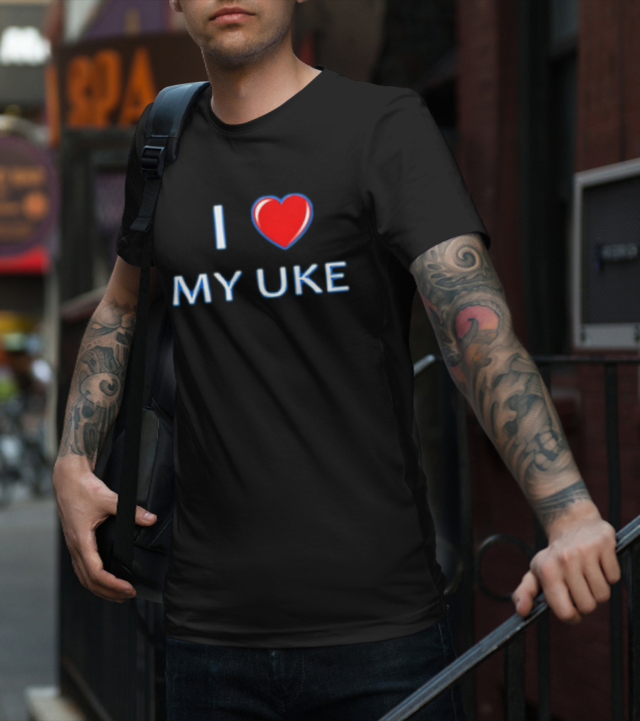 I Love My Uke T-Shirt