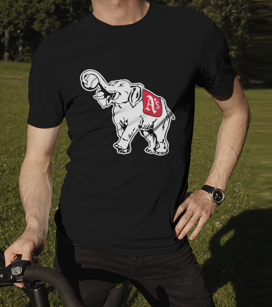 Philadelphia Athletics A's Elephant T-Shirt