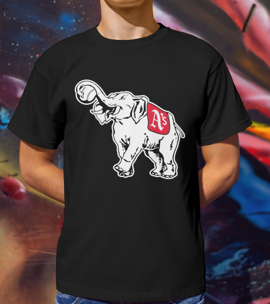 Philadelphia Athletics A's Elephant T-Shirt