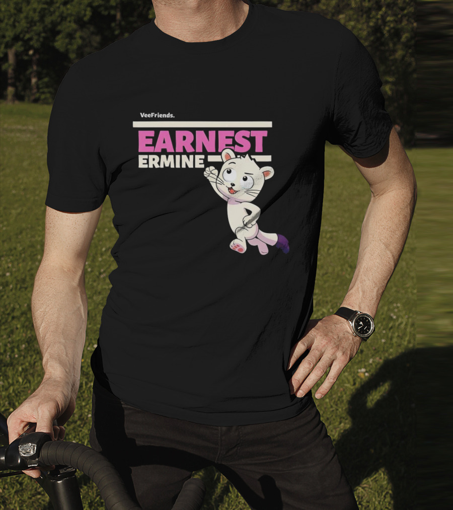 VeeFriends Earnest Ermine Character T-Shirt