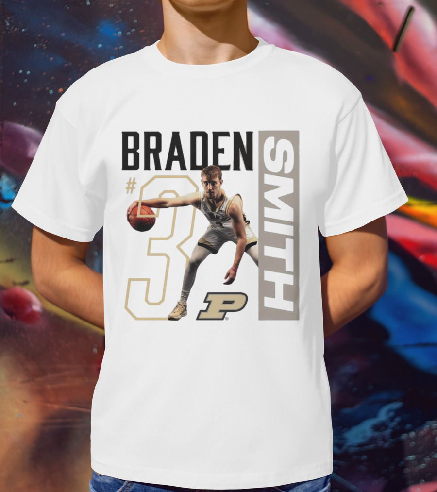 Braden Smith #3 Purdue Basketball P T-Shirt